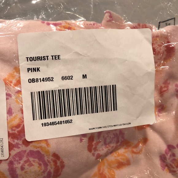 NEW Free People Tourist Tee Floral Soft Graphic Tee Shirt - Size XS S M - Picture 9 of 10